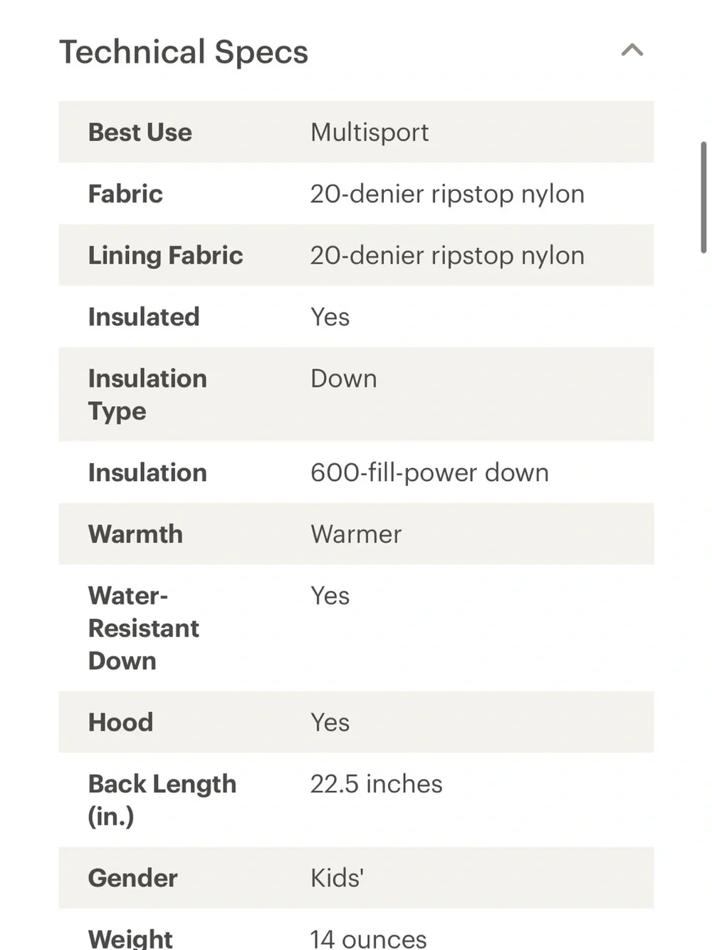 cotopaxi lightweight insulated
